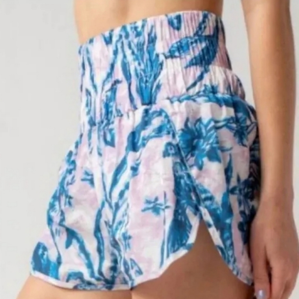 Free People Movement The Way Home Shorts All Over Print Medium NWT
